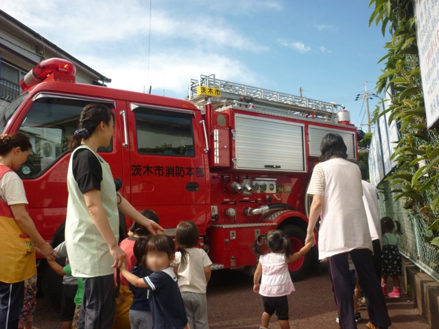 消防訓練な風景1